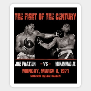 The Fight Of The Century Sticker